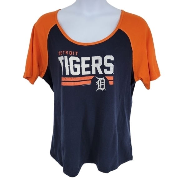Campus Lifestyle Womens Detroit Tigers  100% Cotton Size 1X - Picture 4 of 9